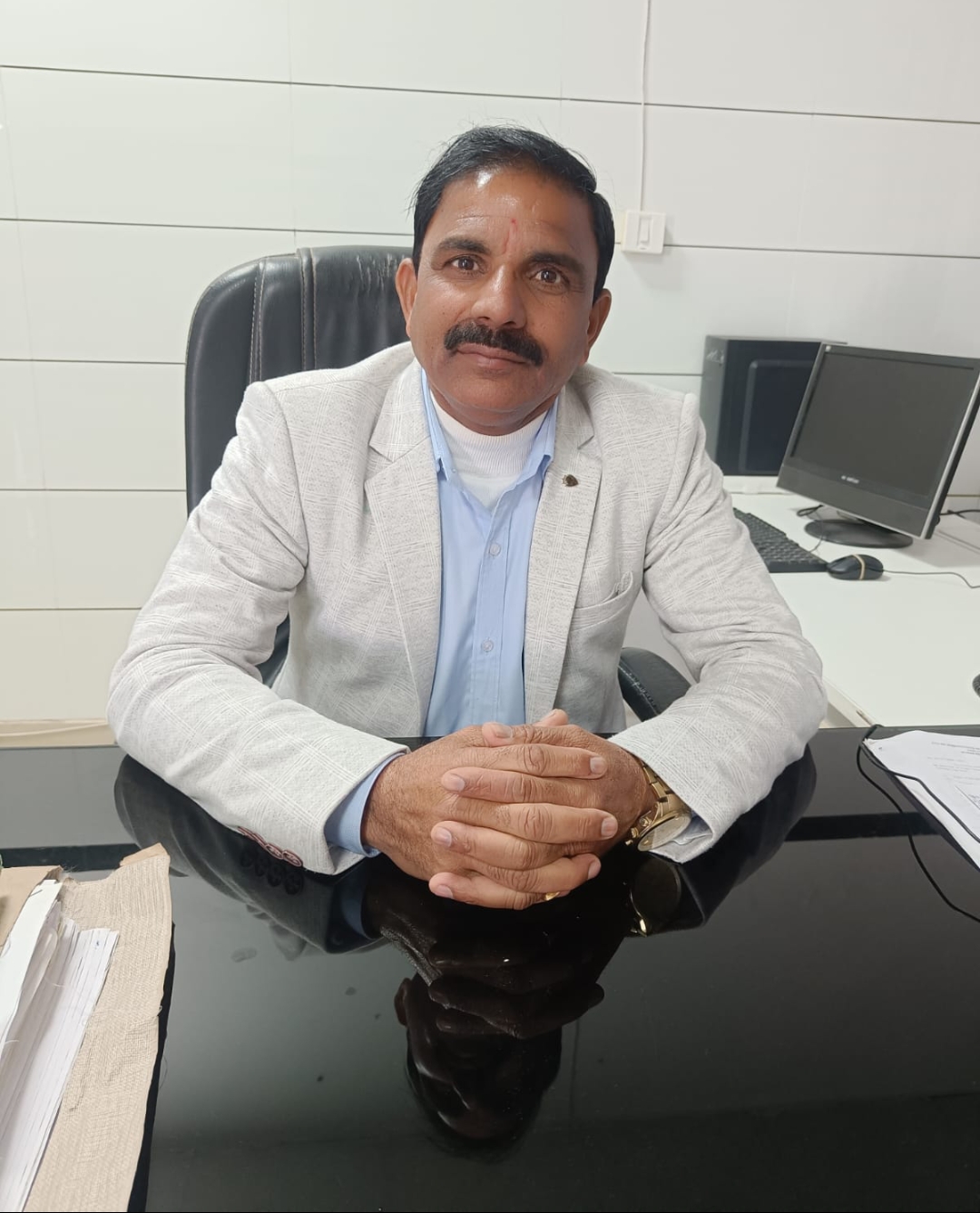 Honourable Chairman Mr. Mahavir Sharma, Greenwood Public School