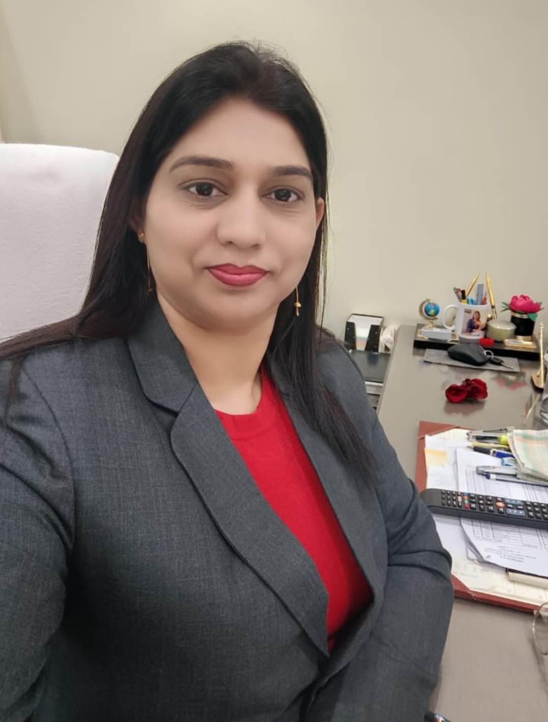 Honourable Principal Mrs. Promila, Greenwood Public School